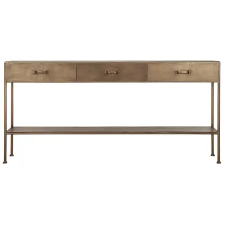 PTMD Collection Sidetable Hampton large gold