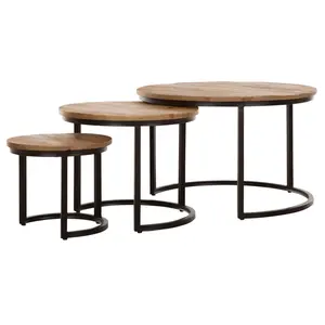 Salontafel Metro, set van 3