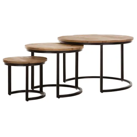 Salontafel Metro, set van 3