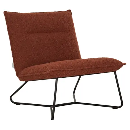 So True by Troubadour Fauteuil Lotus boucle brique