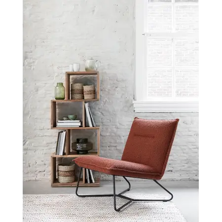 So True by Troubadour Fauteuil Lotus boucle brique