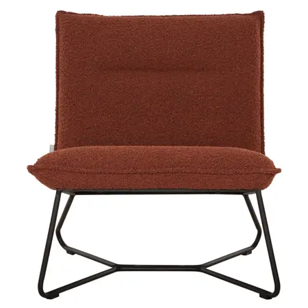 So True by Troubadour Fauteuil Lotus boucle brique