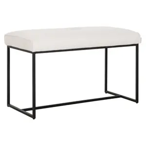 Eetkamerbank Mirage rib naturel