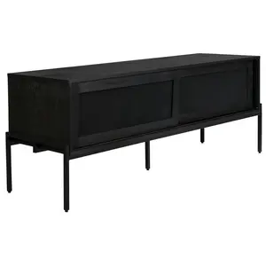 Zuiver TV-meubel Hardy black oak