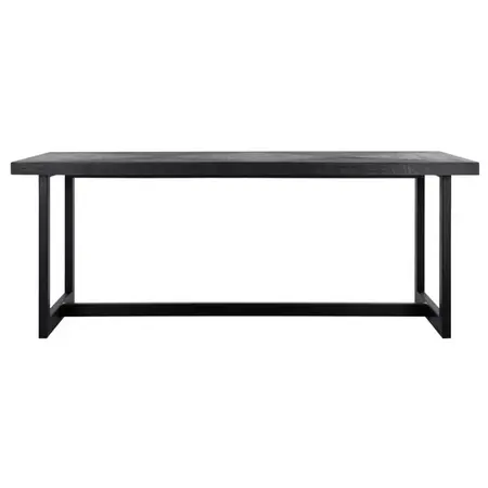 So True by Troubadour Eettafel Parket zwart 200 cm