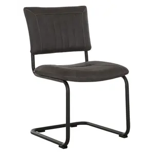 Eetkamerstoel Jasper antraciet