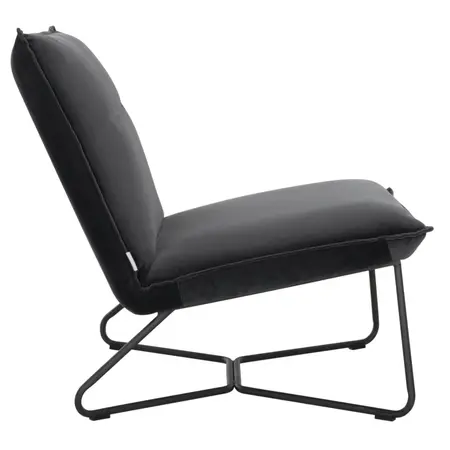 So True by Troubadour Fauteuil Lotus velvet donkergrijs