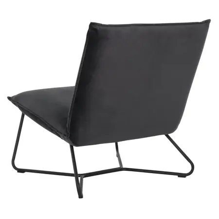 So True by Troubadour Fauteuil Lotus velvet donkergrijs