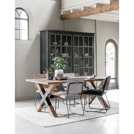 So True by Troubadour Eetkamerstoel Icone rib donkergrijs