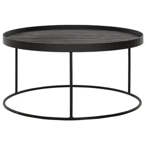 Salontafel Rondo zwart large