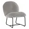 Must Living Must Living fauteuil Bouton lichtgrijs