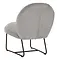 Must Living Must Living fauteuil Bouton lichtgrijs