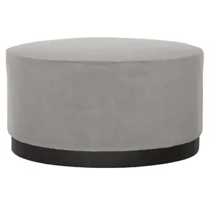 Poef Intorno lichtgrijs