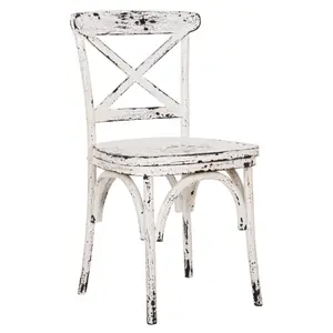 Eetkamerstoel Cafe de Paris wit