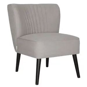 Fauteuil Smokey grijs