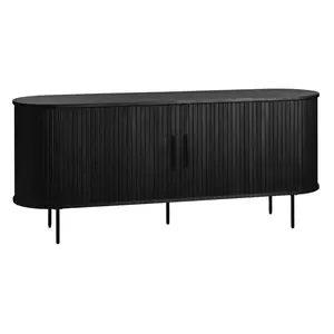 Dressoir Barber zwart 180 cm