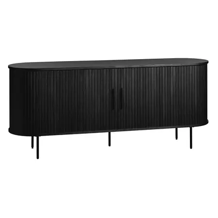 Dressoir Barber zwart 180 cm