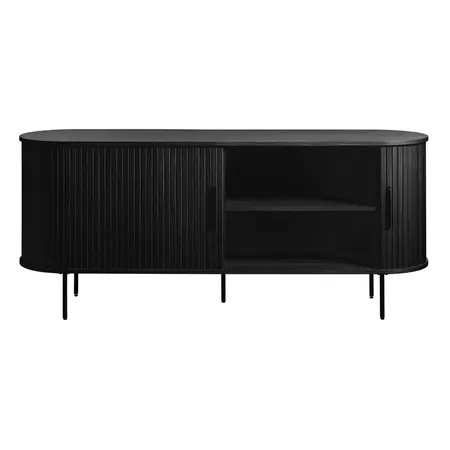 Dressoir Barber zwart 180 cm