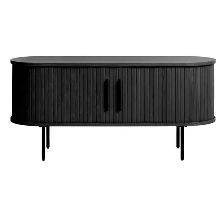 TV-meubel Barber zwart 120 cm