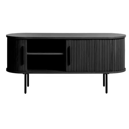 TV-meubel Barber zwart 120 cm