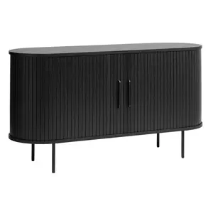 Dressoir Barber zwart 140 cm