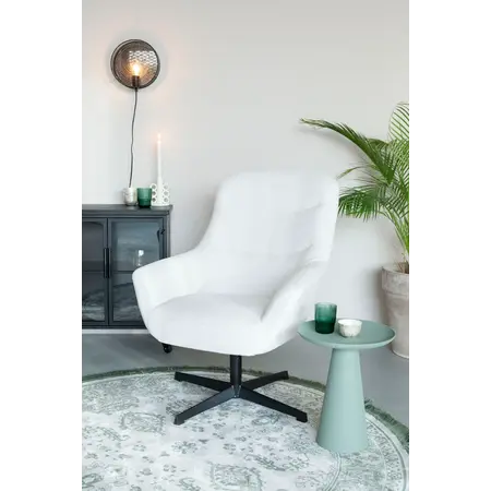Fauteuil Swing boucle wit