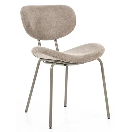 By-Boo By-Boo eetkamerstoel Ace bruin