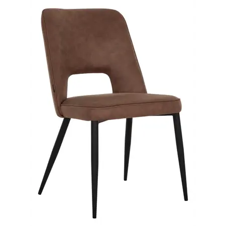 Eetkamerstoel Clip cognac