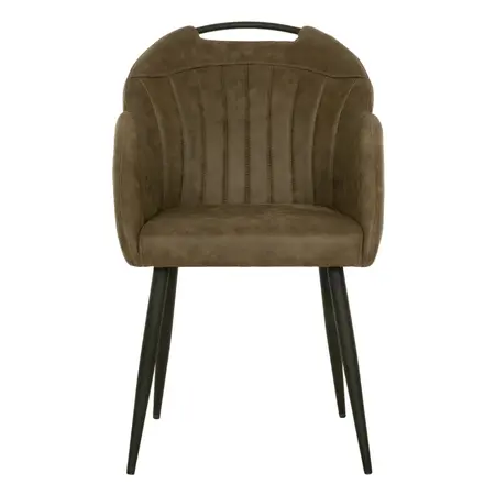 Eetkamerstoel Bobby olijf