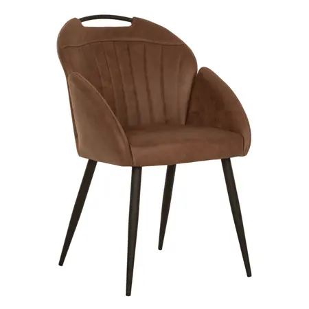 Eetkamerstoel Bobby cognac