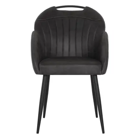 Eetkamerstoel Bobby antraciet