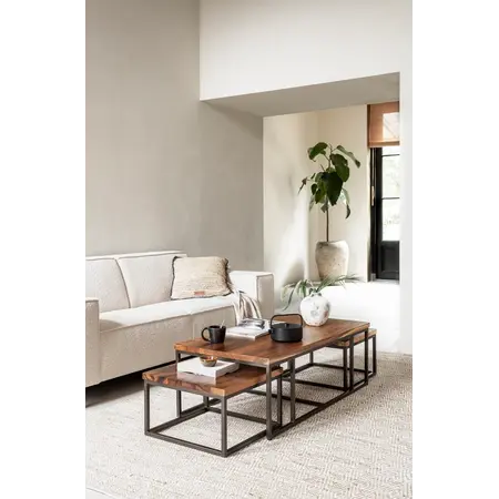 DTP Home DTP Home salontafel Flare, set van 3