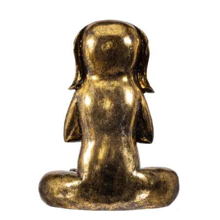 So True by Troubadour Yoga hond vintage goud