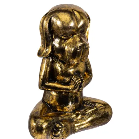 So True by Troubadour Yoga hond vintage goud