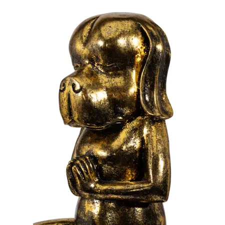 So True by Troubadour Yoga hond vintage goud