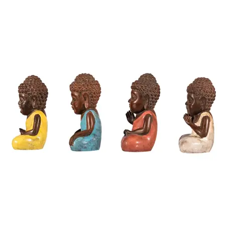 So True by Troubadour Buddha Thailand Meditatie, set van 4