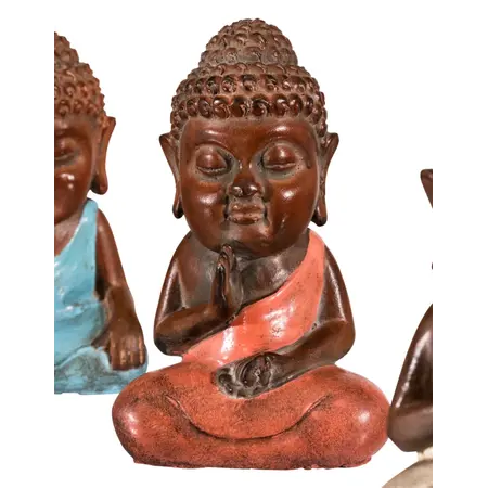 So True by Troubadour Buddha Thailand Meditatie, set van 4