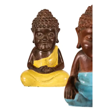 So True by Troubadour Buddha Thailand Meditatie, set van 4