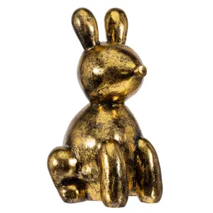 Ballon Konijn vintage goud