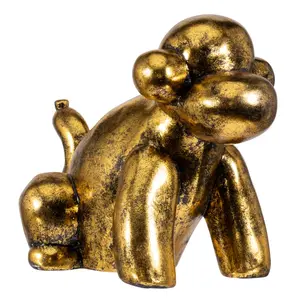 Ballon Aap vintage goud