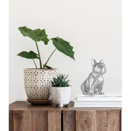 So True by Troubadour Franse Buldog mat zilver