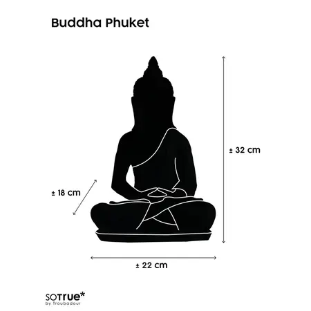 So True by Troubadour Buddha Phuket mat zilver