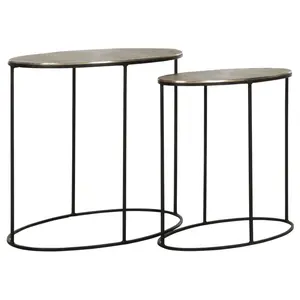 Bijzettafel Goldstar, set van 2