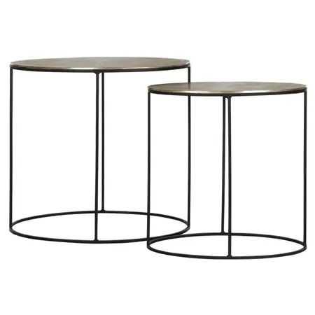 So True by Troubadour Bijzettafel Goldstar, set van 2