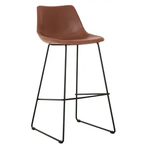 Barkruk Cliff cognac