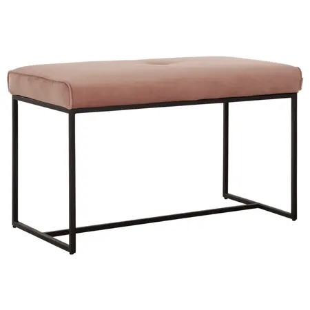 So True by Troubadour Eetkamerbank Mirage velvet roze