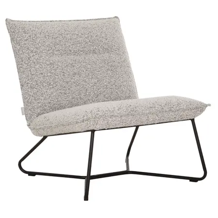 So True by Troubadour Fauteuil Lotus boucle lichtgrijs