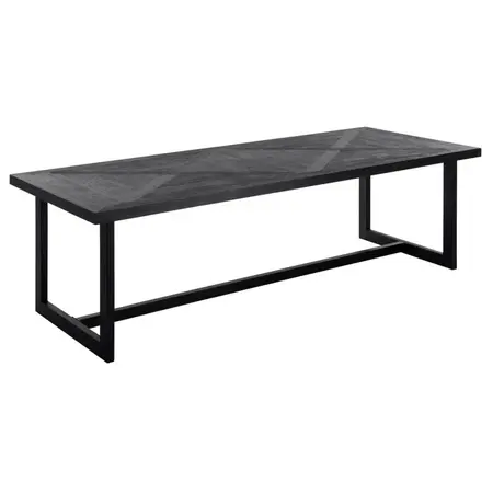 So True by Troubadour Eettafel Parket zwart 250 cm