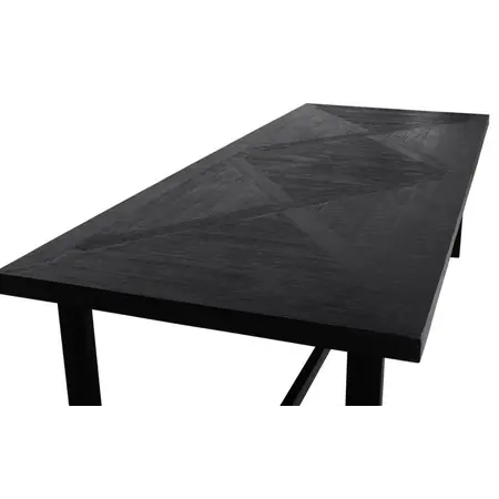 So True by Troubadour Eettafel Parket zwart 150 cm