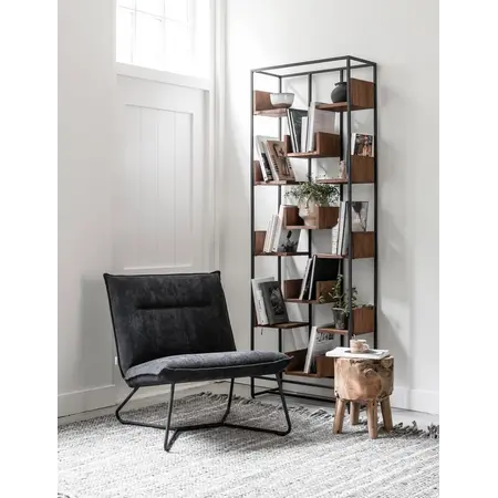 So True by Troubadour Fauteuil Lotus rib donkergrijs